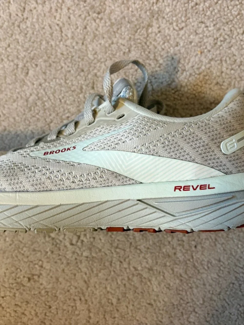 Brooks Revel Women's Running Shoes Size 8B Gray 1203861B459